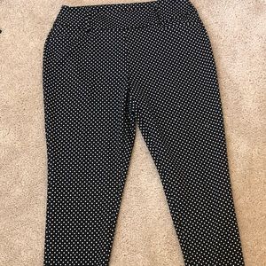 Polka dot pants